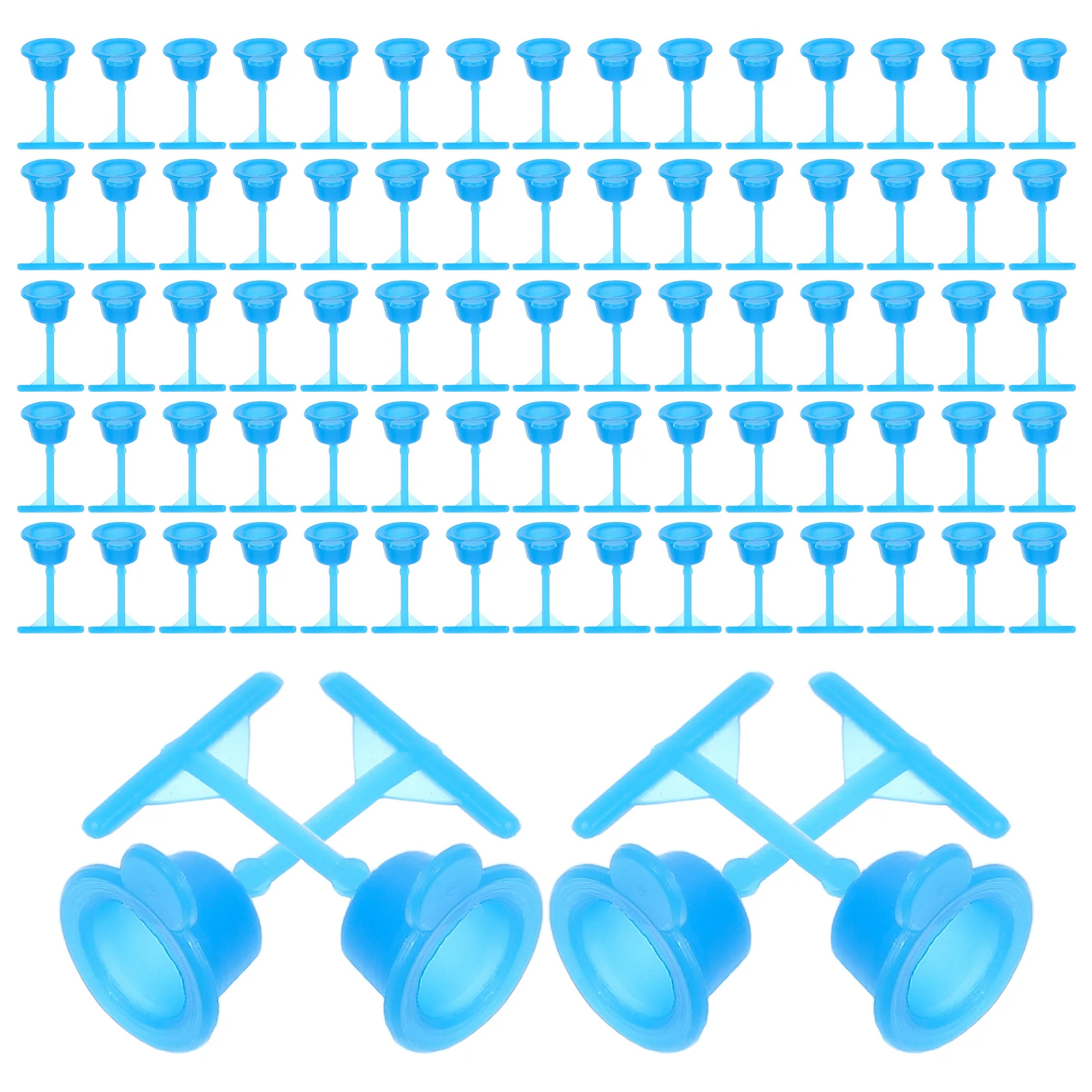 200개 물총 교체 플러그 프레스형 수리 키트 누수 방지 빠른 설치 야외 물놀이 풀 장난감