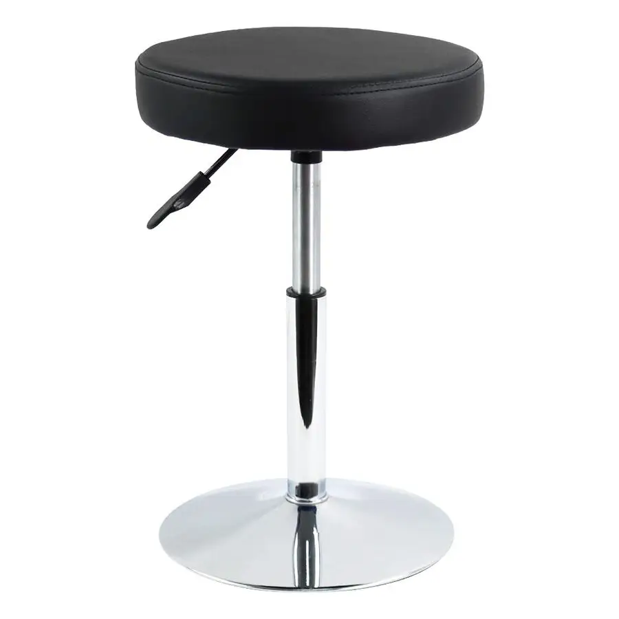 Black Short Shop Stool Height Adjustable Swivel Chair Stool for Office,SPA,Salon,Manicure and Tattoo Stations Small