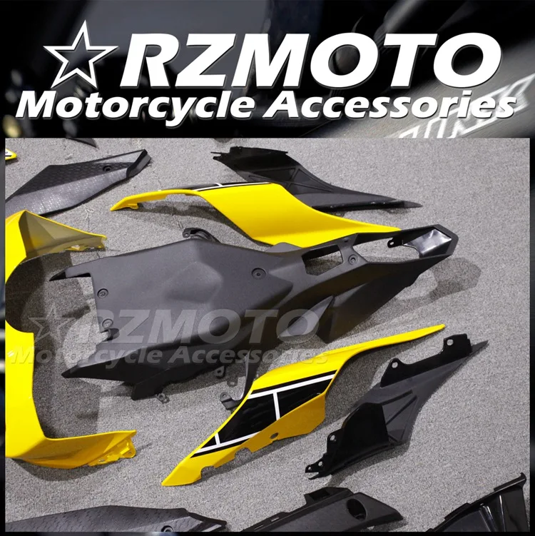 High Quality New ABS Motorcycle Fairings Kit Fit for YAMAHA YZF - R1 2015 2016 2017 2018 15 16 17 18 Bodywork Set Yellow JP