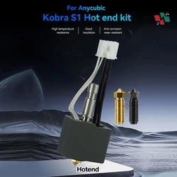 For Anycubic Kobra S1 Hotend Kobra S1 Combo Hot End Kit for Anycubic Kobra S1 Nozzle Print Head S1C 3d Printer Accessories