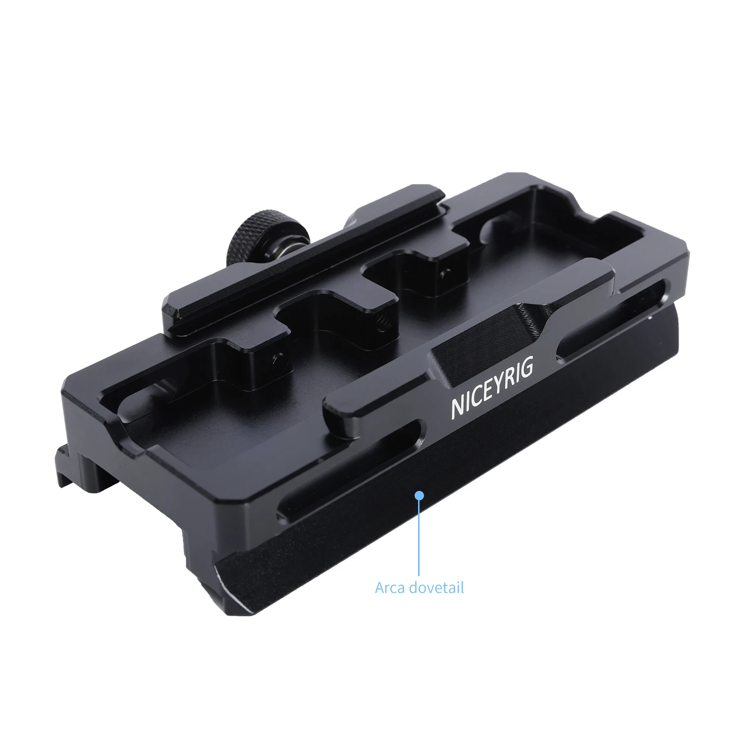 Niceyrig piastra di Base Drop-in a sgancio rapido (morsetto a coda di rondine Arca a coda di rondine Manfrotto)