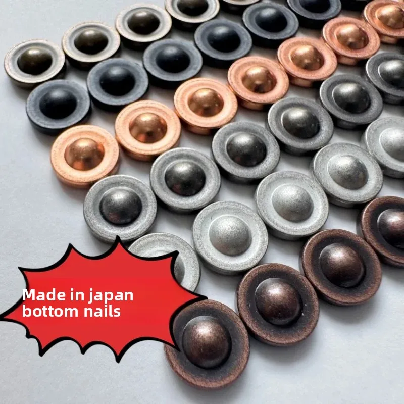 

Japanese YKK Flying Saucer Rivets Japanese Bottom Nails, Big Head Banging Nails, Straw Hat Nails, Thick Texture