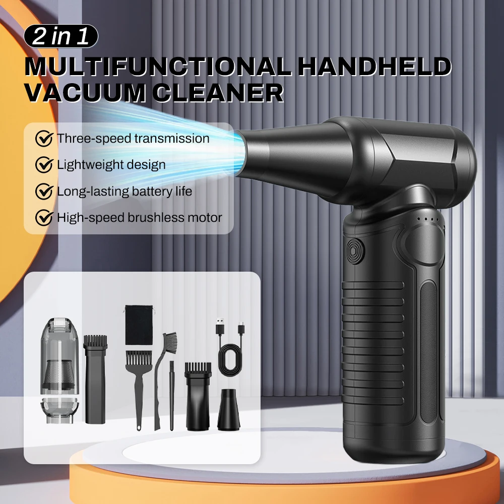 

Turbo Fan Rechargeable Blower 990000RPM Brushless Air Blower Turbo Jet Fan Portable Dust Blower Electric Dryer Vacuum Cleaner