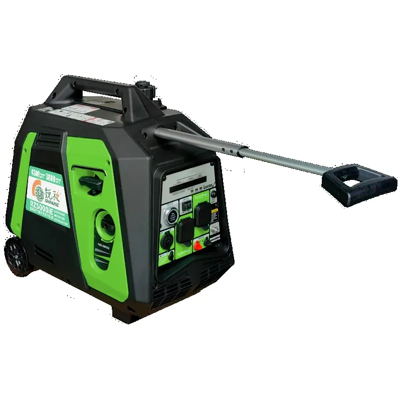 

Chinese brands 3.8kw ga soline Generator with Wheels Petrol Generator