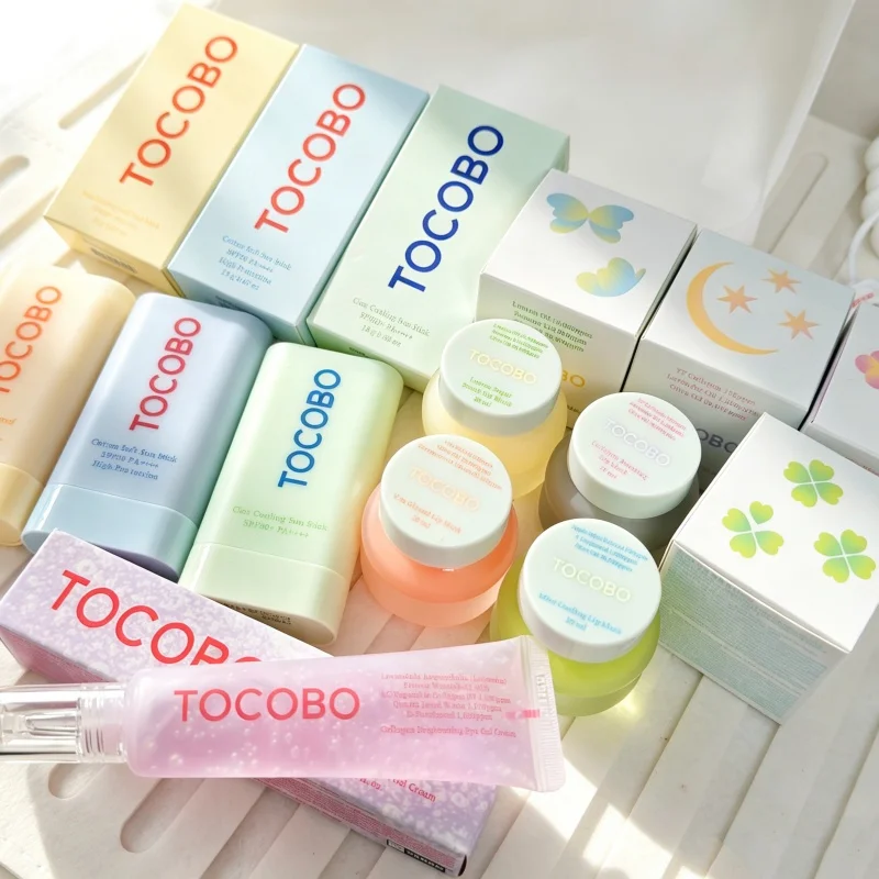 Hot Sell TOCOBO Sunscreen Stick SPF50 PA++++ Protective Sun Primer Portable Long-lasting‌ Water-resistant‌ Lightweight Skin Care