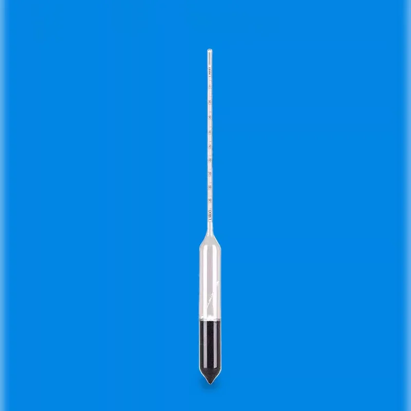 Glass density meter hydrometer experimental equipment liquid Baume meter salinity meter concentration meter 0.6-0.7 1.9-2.0