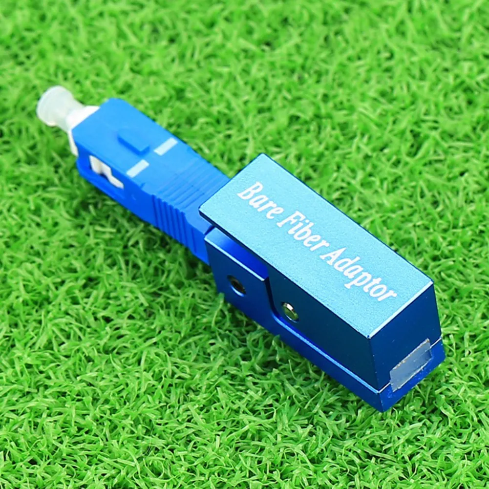 A45I Fiber Optic Adapter Square Type Bare Fiber Adapter SC/UPC Square FTTH Optical Tools Bare Fiber Optic Adapter