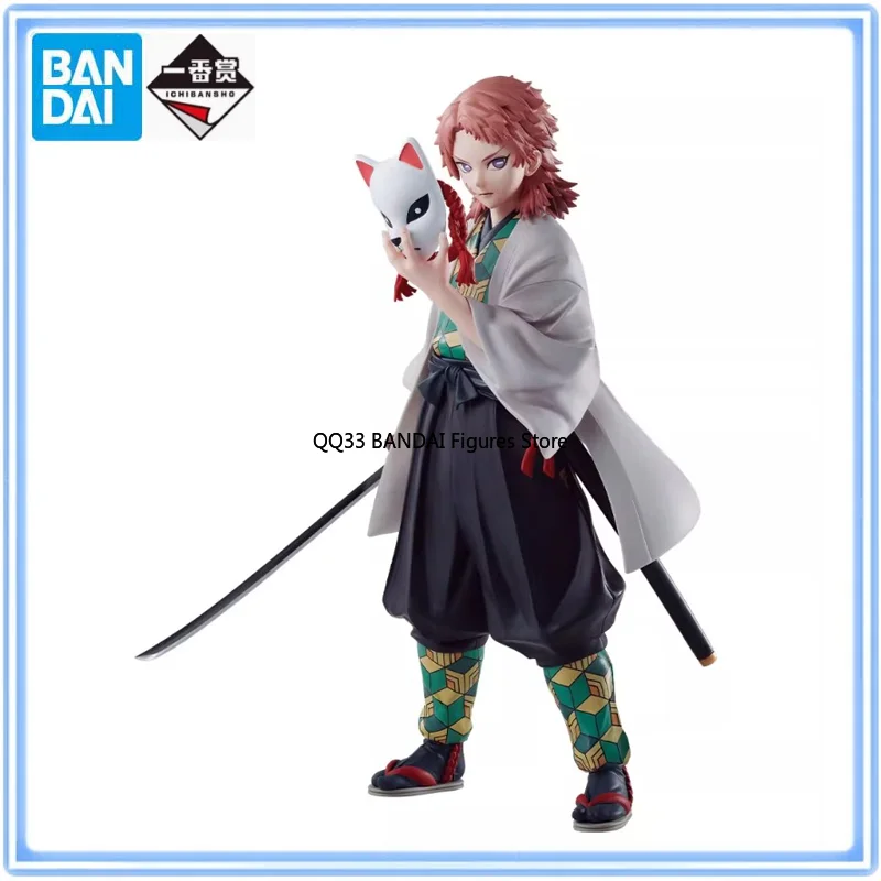 BANDAI Original Ichiban Kuji Demon Slayer Sabito Shinazugawa Sanemi Iguro Obanai Figure Prize Action Figure Model Collectible