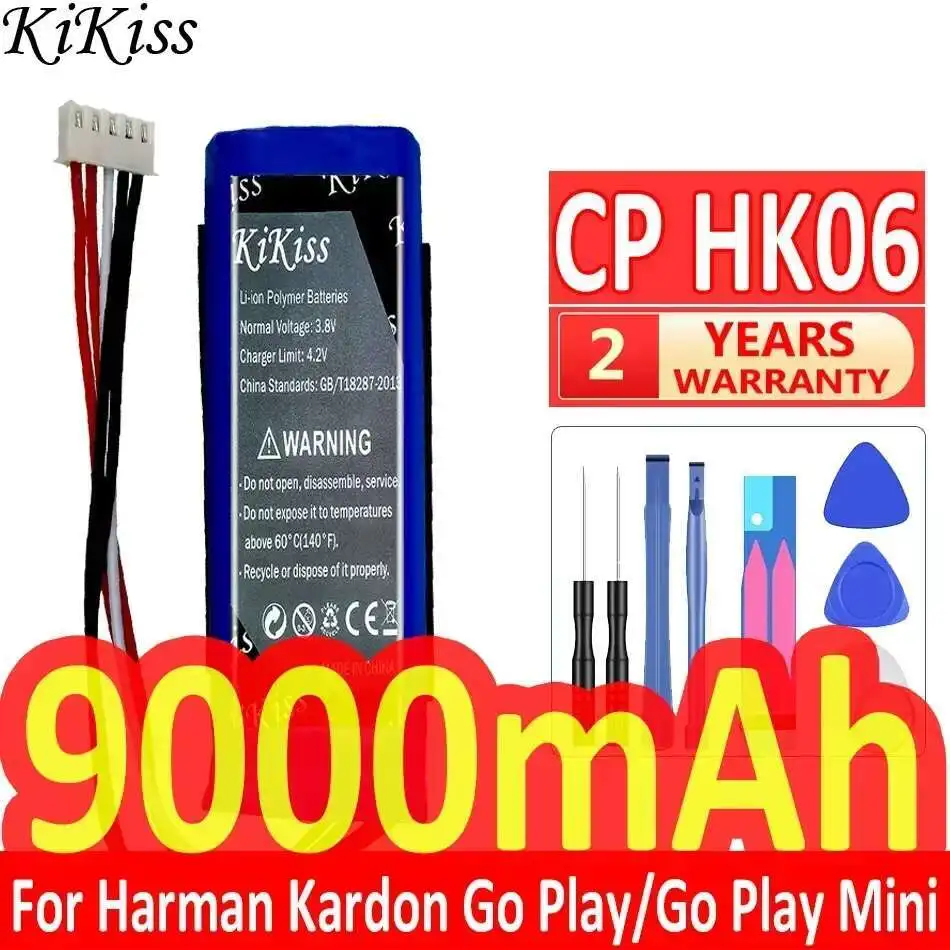 

For Harman Kardon GO Play, GO Play Mini CP-HK06 GSP1029102 01 Durable 9000mAh Speaker Battery Stable
