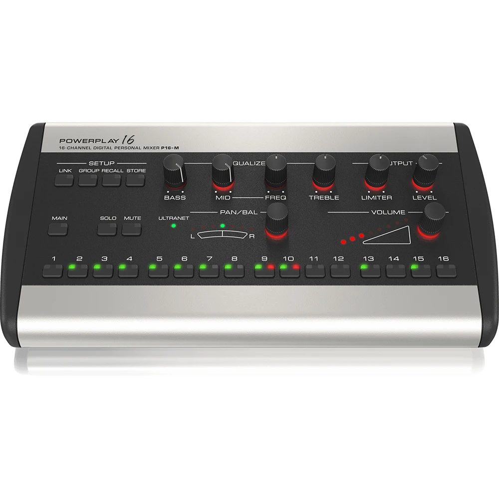 Paulkitson 16-Channel Digital Mixing Console Features State-Of-The-Art 24-Bit D/A Converters For Premium Audio Quality P16-M