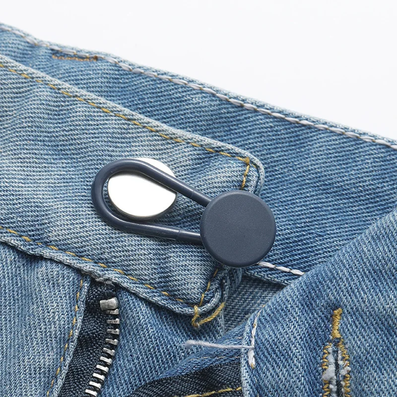 15/18mm Pants Extender Buttons Easy-adjust No-sew Jean Waist Extenders Adjustable Pants Button Expanders Adds 1-1.4 Inch Unisex