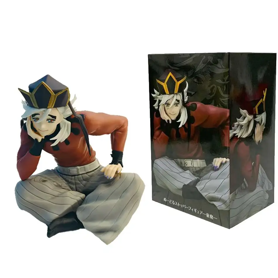 8,5 cm FuRyu SEGA PM Demon Slayer Douma Premium Chokonose Noodle Stopper Anime Figur Actionfiguren Sammlung