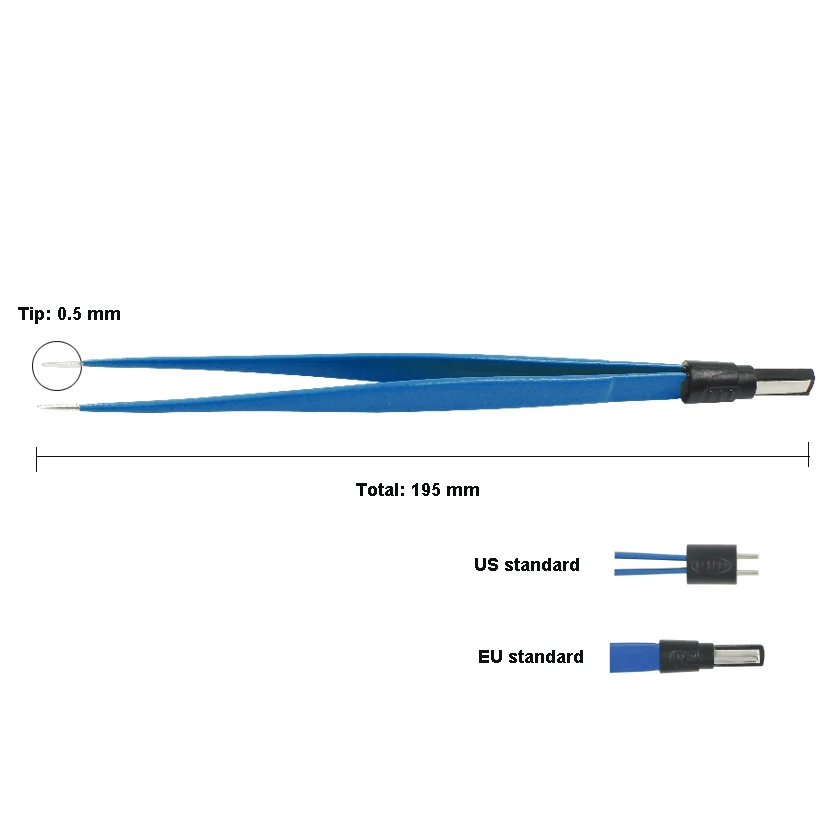 

CE MDR ROHS Reusable Bipolar Forceps for Electrosurgical Unit With OEM