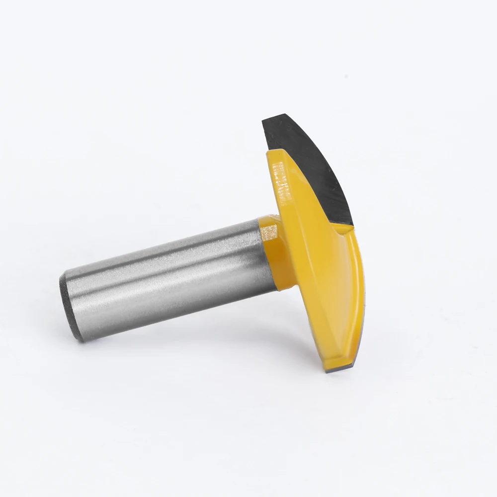 Imagem -03 - Lavie-wide Bit Roteador Tigela Pequena Raio Côncavo Fresas Madeira Trabalho Coroa Mc03037 1pc 12 mm Haste 1.65 1pc 1pc