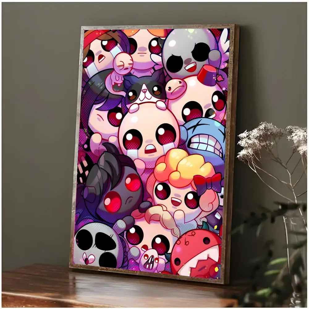 Roguelike Game T-The Binding of Isaac Poster Modern Wall Art Bedroom Living Room Print Unframed