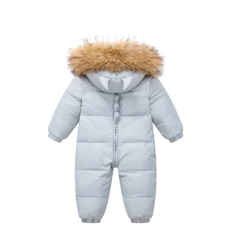 Children's Down Jacket Children's Clothing Infant Children's Jumpsuit Open File Baby Clothes Jacket Winter Warm