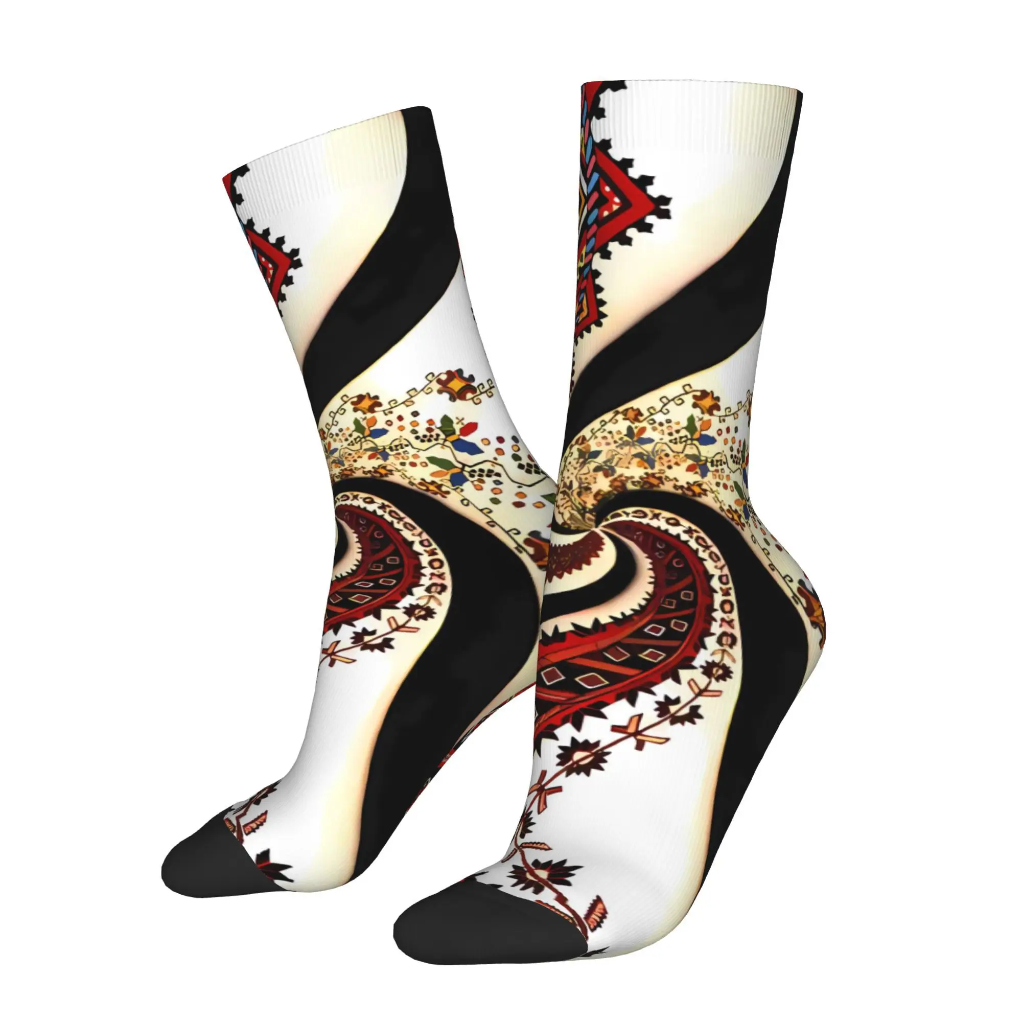 

Шарф для танцев, носки с принтом, мужской полиэстер, модный