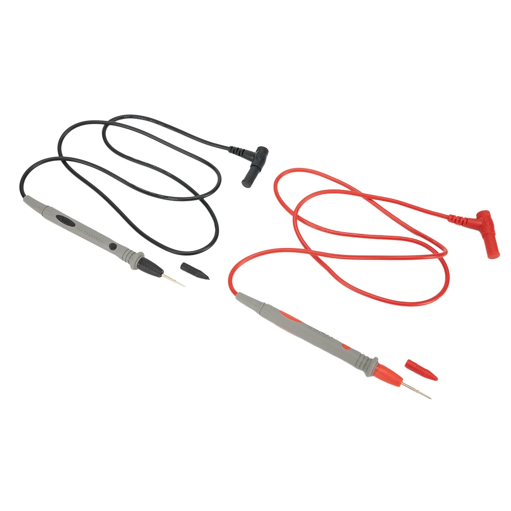 

1 Pc Silicone Insulated Test Leads Protective Covers Tester Voltmeter 20A 910mm Cable Accessories Electrical Equipment Gold