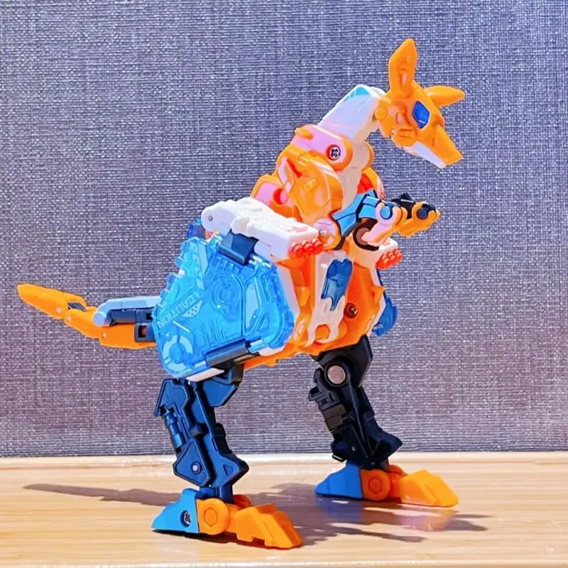 

52TOYS BeastBOX Series Bounce Kangaroo Transforming Mecha Cube Model Collectible Trendy Toy