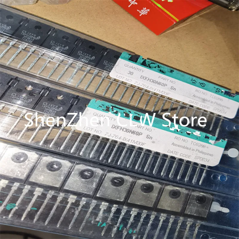 

5 шт./партия, IXFH30N60P TO-247, новый и оригинальный телефон