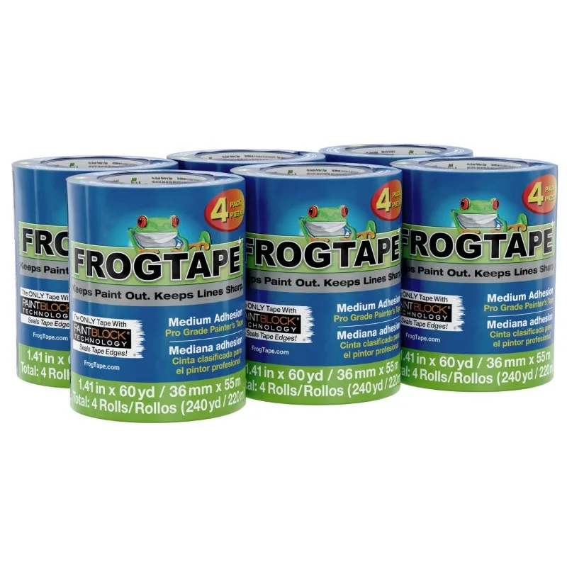 Pro Painter's Tape with PAINTBLOCK, Medium Adhesion, 1.41