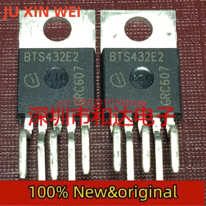 10 قطعة/الوحدة BTS432E2 TO220-5 السيارات الترانزستور جسر سائق IC ضمان الجودة