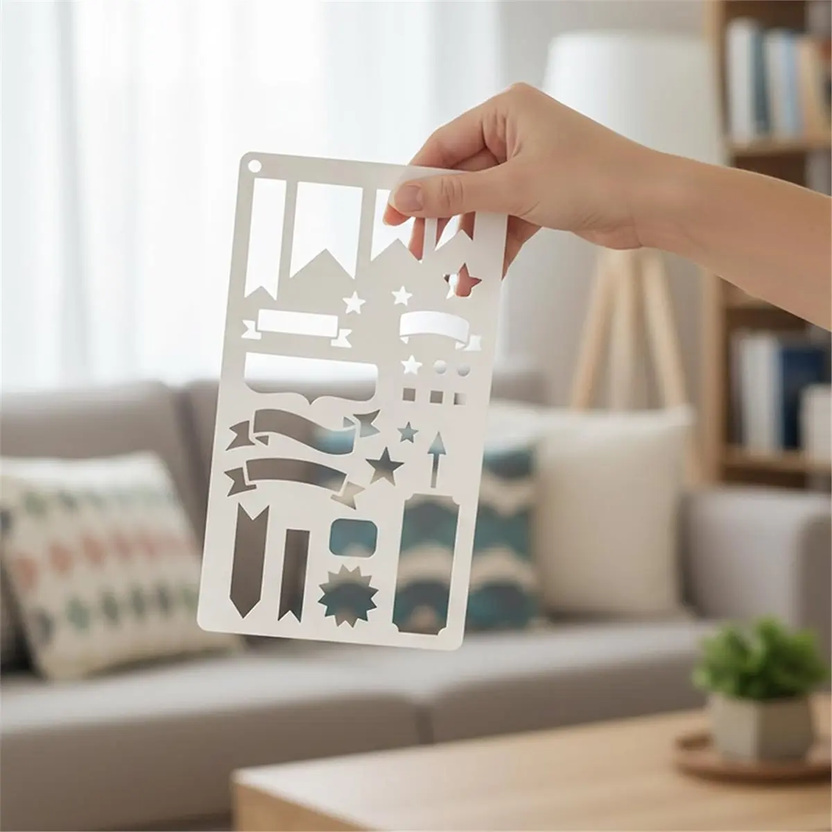 12 Pack Journal Stencils,Planner Stencils for Journaling Notebook Scrapbooking Journals Book DIY Drawing Greeting Cards