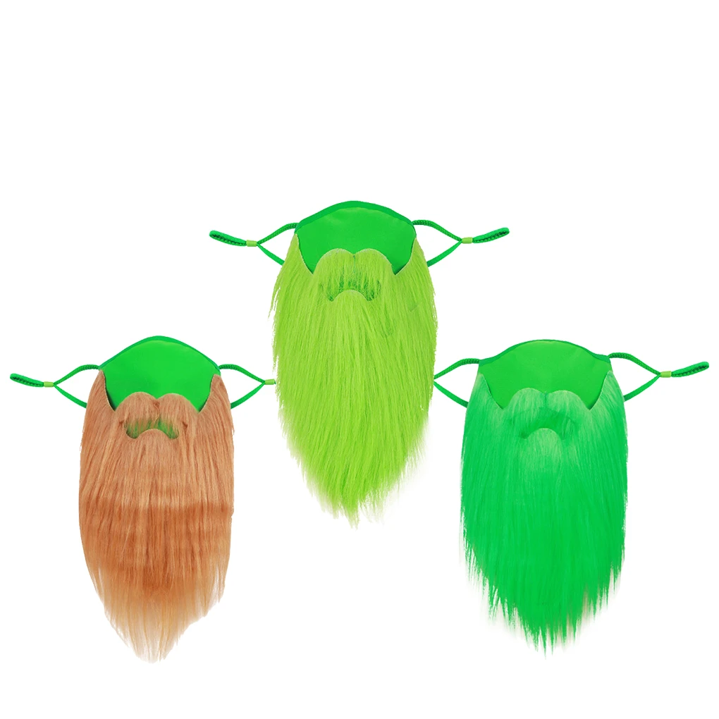 

Pack of 3 Kids Face Guards Funny Breathable Cotton Mouth Shields with Adjustable Ear Ropes Portable Decoration Free Size