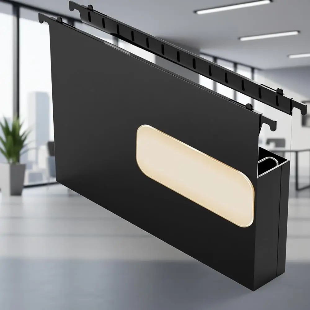 

Расширяемые папки-регистраторы формата Legal (2 дюйма), 12 шт., усиленные, черные, с регулируемыми вкладками для объемных документов