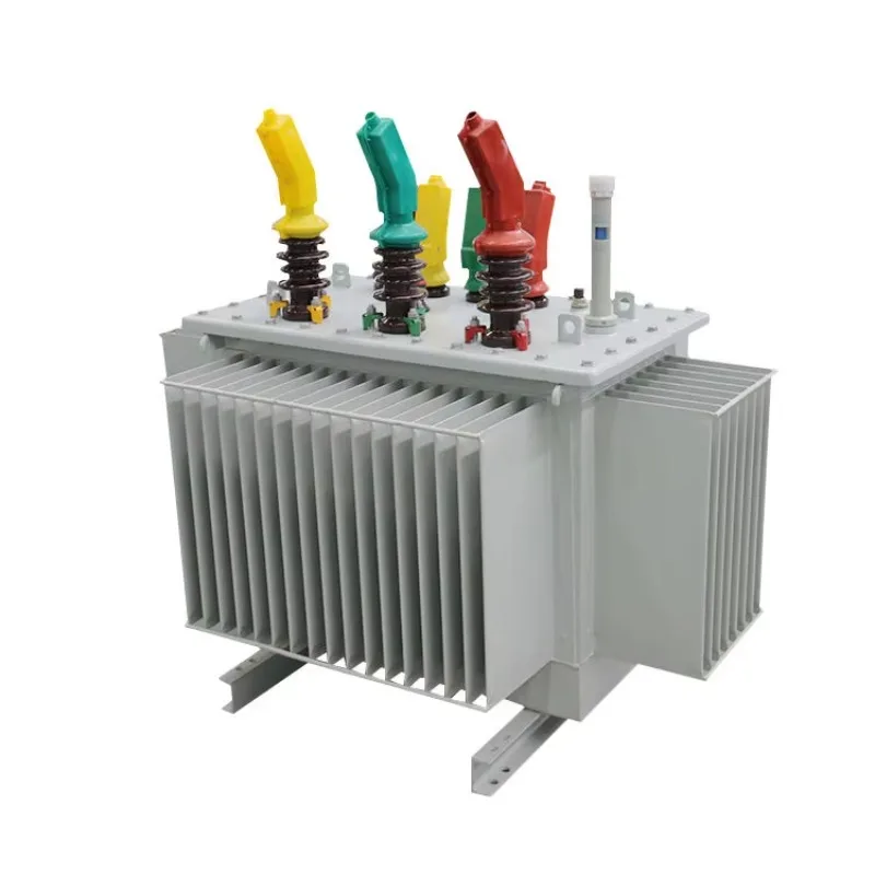 Mineral Oil Immersed S21 Power Transformer 10kV 11kV to 400V Outdoor Three Phase Distribution Equipment