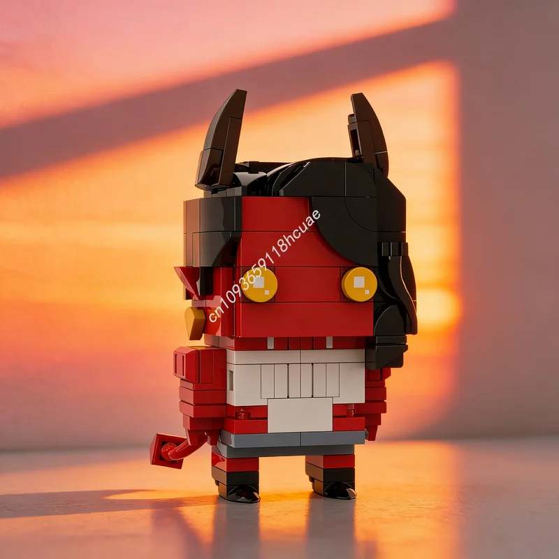 218 pièces MOC Dispatch Brickheadz Malevola, blocs de construction de modèle, jouet d'architecture, bricolage, idée créative, cadeaux de Noël, briques