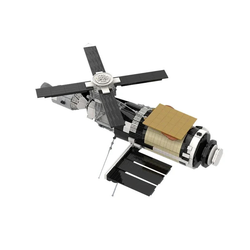 Maßstab 1:110 Bausteine Skylab Raumstation Saturn V Kit Satellitenrakete Militär Weltraum Wissenschaft Ziegel Modell Spielzeug Kind Geschenk