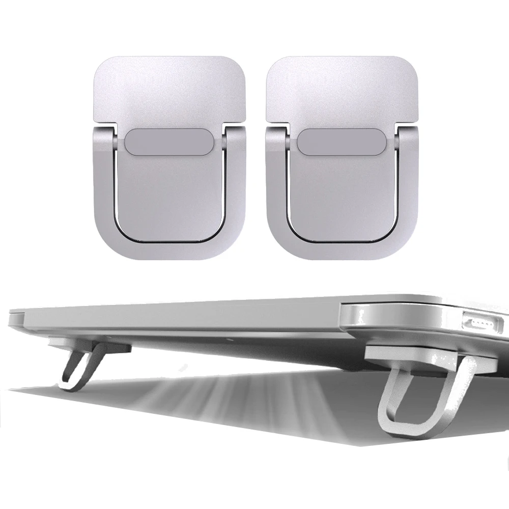 Mini Portable Legs Laptop Stand For Computer Keyboard Holder Laptop Stands For Macbook Huawei Xiaomi Notebook Aluminum Support