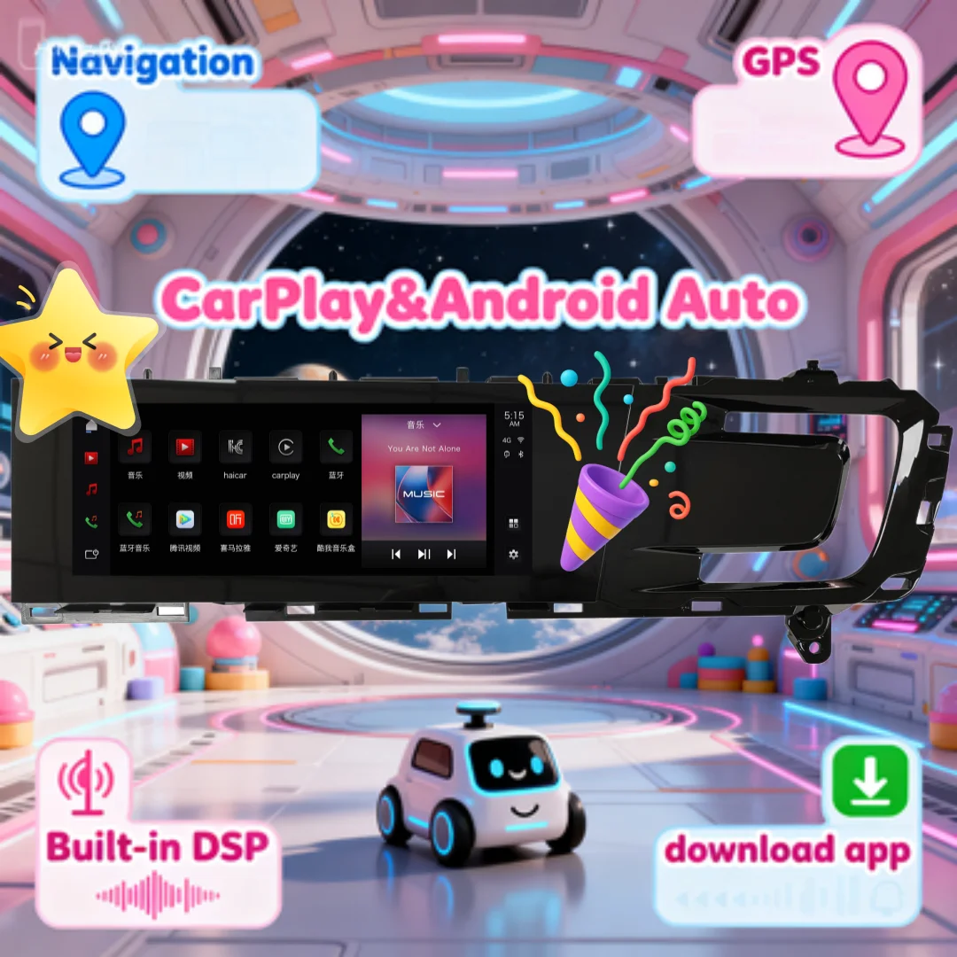 

For Porsche Panamera Co-pilot Screen 2024+ Android GPS Automotive Multimedia Wireless CarPlay Auto Radio Stereo Receiver Stereo