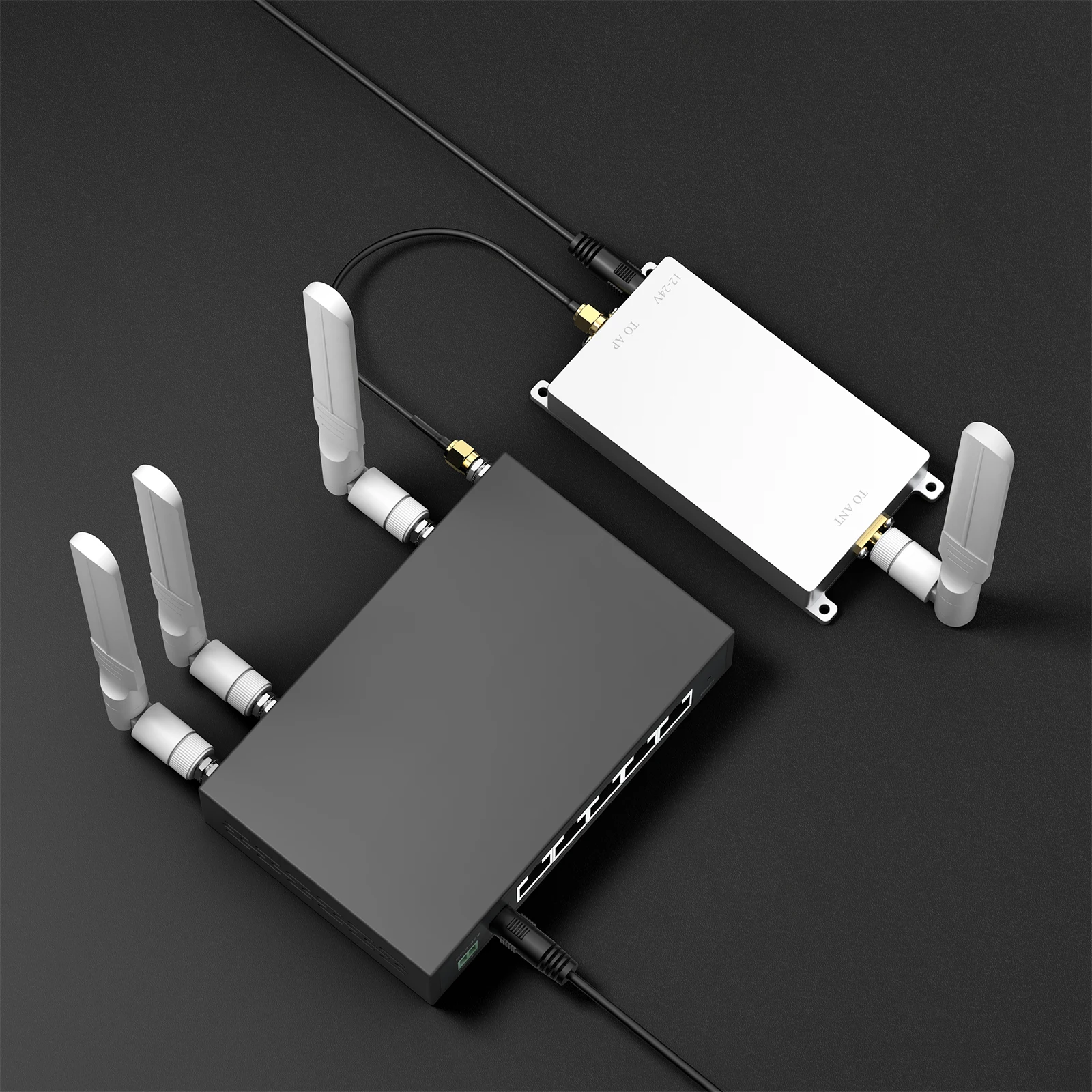 EDUP 10W Drone FPV Signal Amplifier Bidirectional WiFi Booster 5.8 Ghz Power Wireless WiFi Signal Extender UAV Range Extender