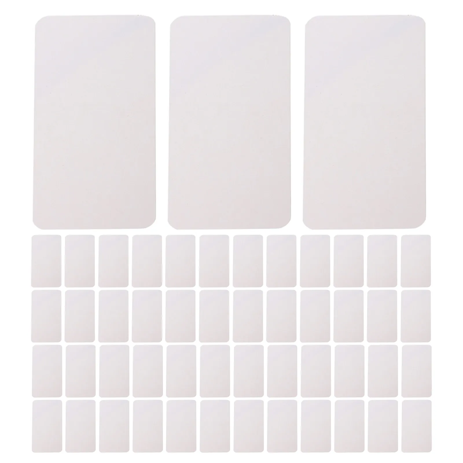 600Pcs Blank Paper Cards: Small Note Cards for Writing Painting DIY Printable Postcards Craft Projects Stationery Supplies