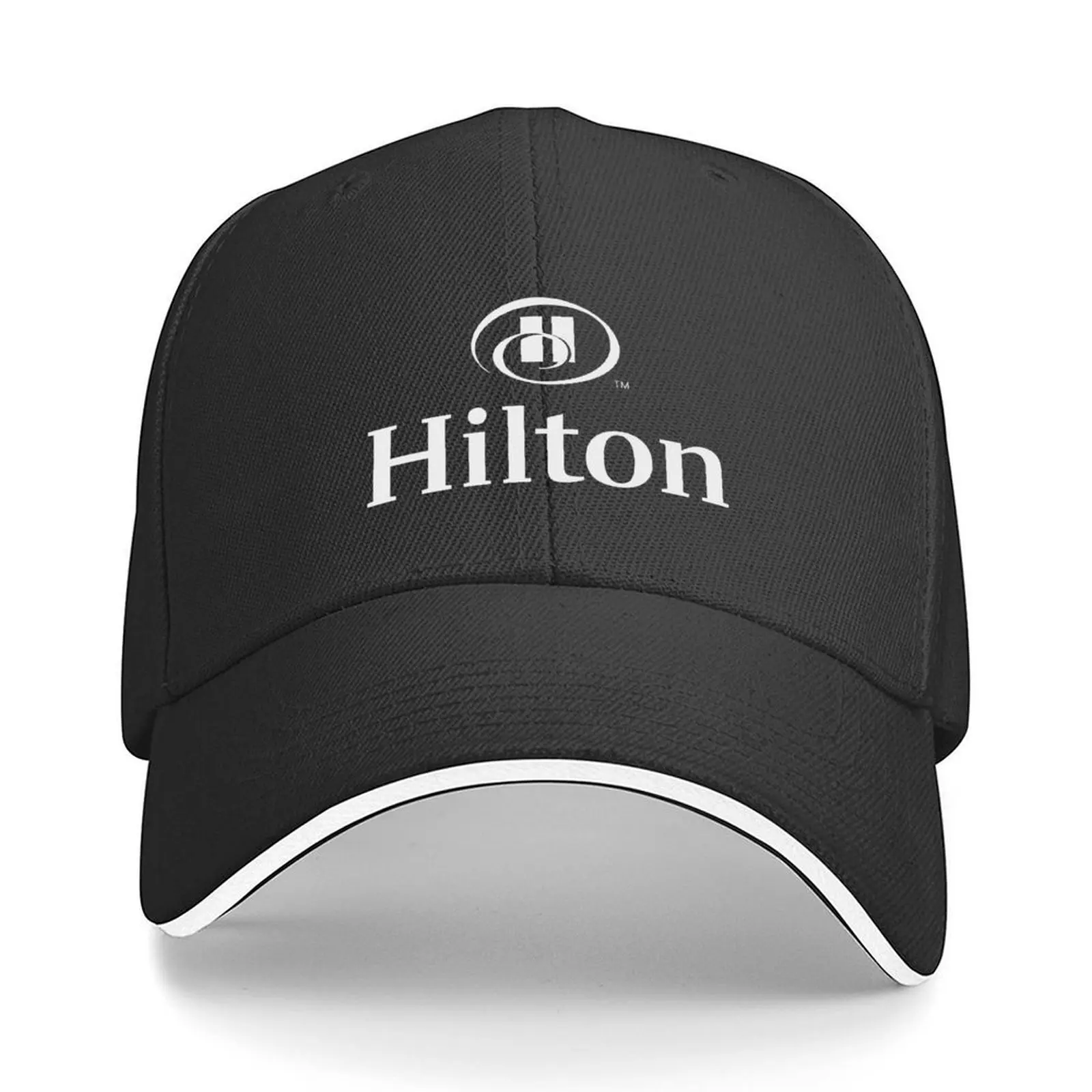Peacock Feather Hilton Hotels & Resorts cMandala Baseball Cap Hip Hop Beach Outing Beach Bag Rugby Baseball For Men Women's