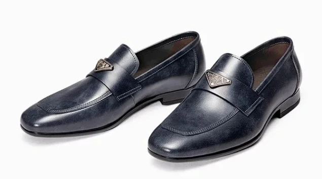 

2025 New Men's Formal Shoes Genuine Leather Round Toe Business and Leisure Lefu Shoes