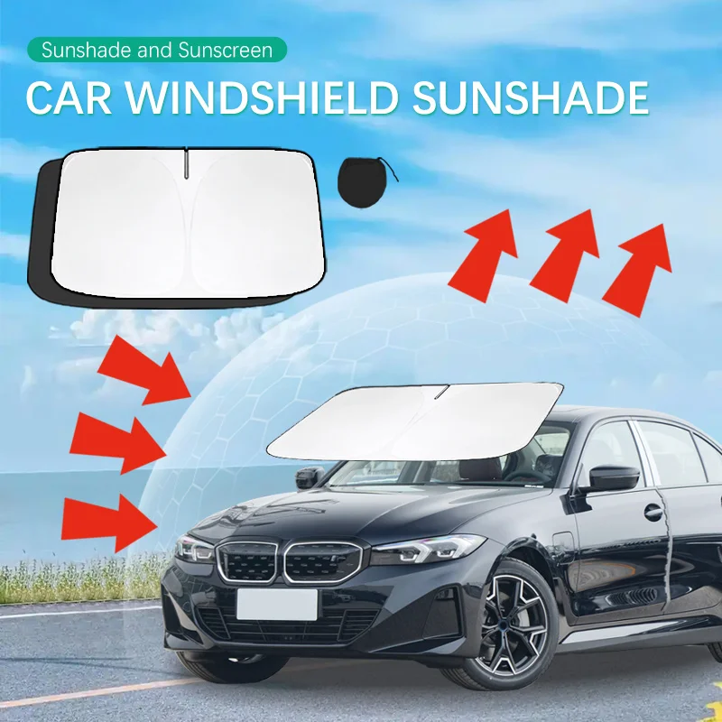 Parasole per auto per BMW i3 2013-2021, parasole per parabrezza anteriore, isola...