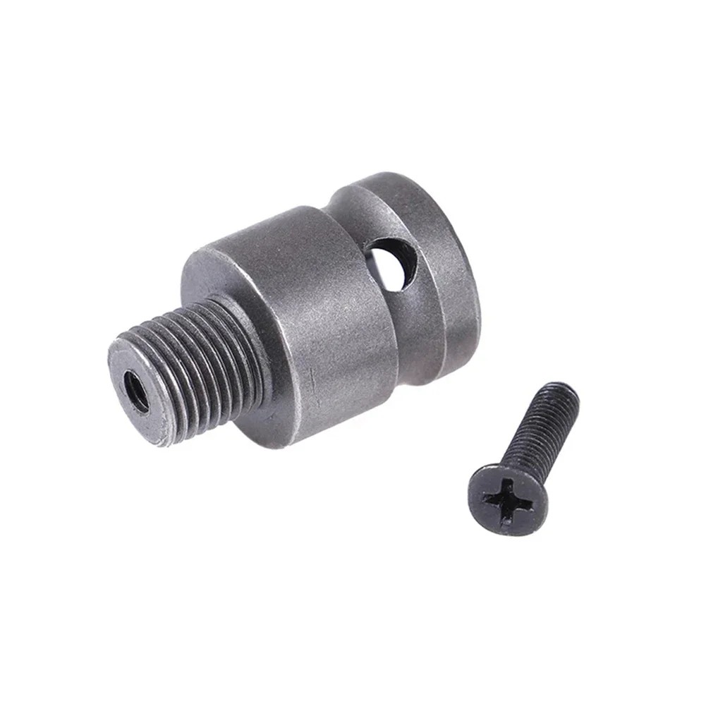 Adattatore per mandrino per trapano con perno per anello a vite per conversione chiave a percussione 1/2-20UNF 3/8-24UNF chiave elettrica per trapano connettore