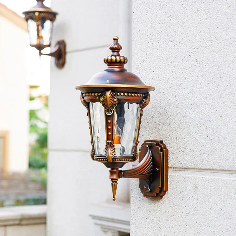 PLLY Contemporary LED Outdoor Wall Lamps Electric Simplicity Waterproof Balcony Hallway Courtyard Villa Gate Hotel