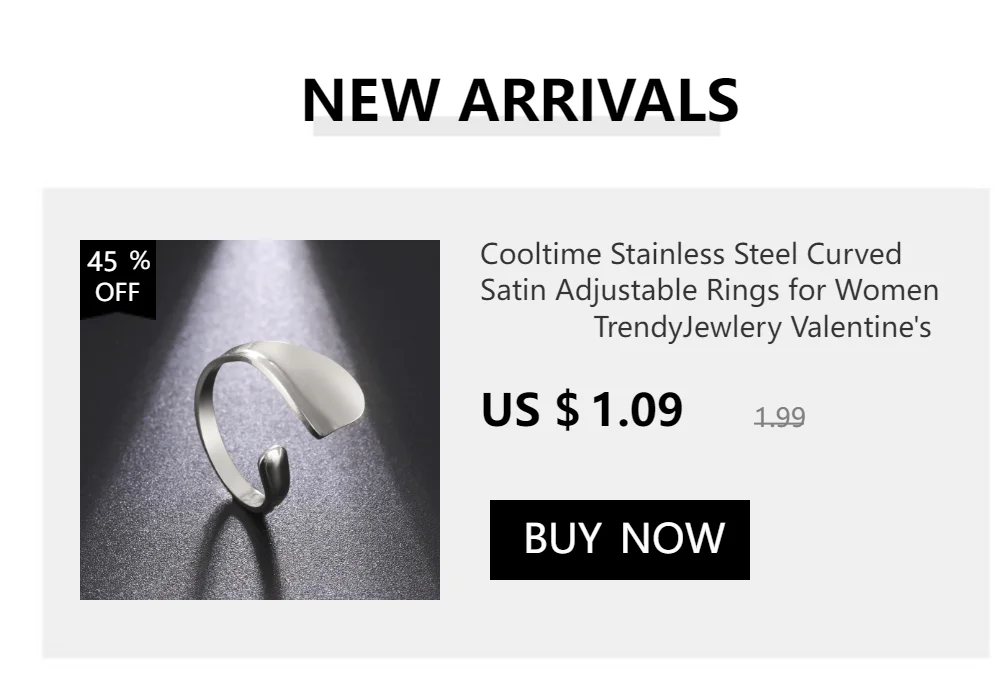 Cooltime Tier Hund Pfote Knochen verstellbare Ringe für Frauen Edelstahl offene Fingerringe Schmuck Anillos Mujer – Detail 32