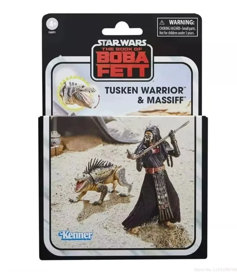 Hasbro 1/18 Star Wars Boba Book American Tv Series Tasken Warrior Masif Beast Action Figure Model Toys In Stock