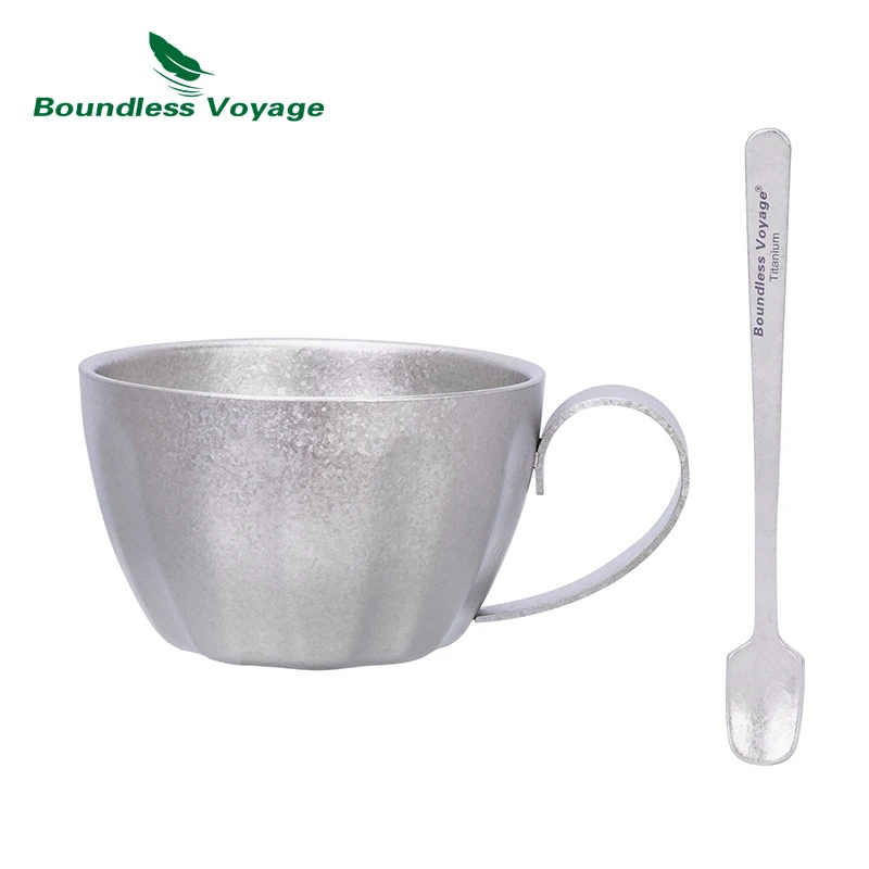 Boundless Voyage Demitasse Cup Double Wall Coffee Cup Espresso Mug with Handle and Spoon,  Dishwasher Safe 3088D-New