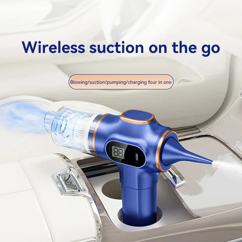 Midea Car Vacuum Cleaner High Power Strong Suction Handheld Vacuum Cleaner Deep Cleaning Dry And Wet Home Car Vacuum Cleaner NEW