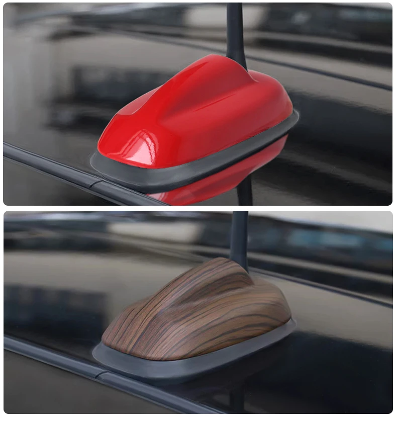Für MINI Cooper S JCW F66 F65 F56 F55 Auto Außen Trim Antenne Dekoration Abdeckung Aufkleber Kunststoff Auto Zubehör – Detail 16