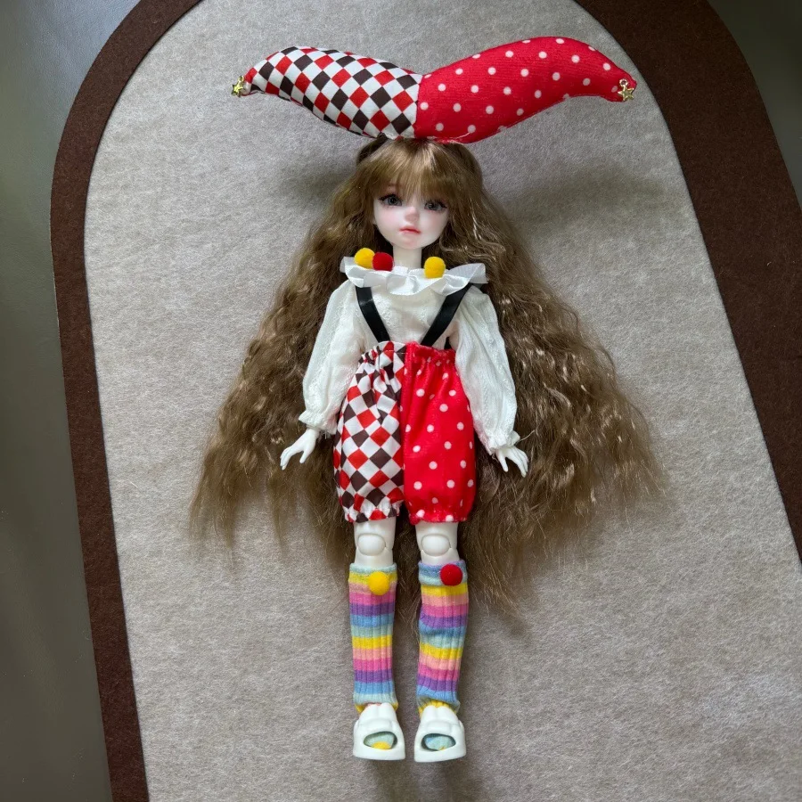 The New 6 Points Are Suitable for Bjd Doll Clothes 30 Cm Doll Clothes Dress Up High-value Suit Ghost Mother Doll Lolita Dress