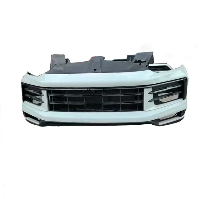 

For 2019-2024 Front Bumper Radiator Grille Fan Parking Sensor Wiring Harness and Tow Cover