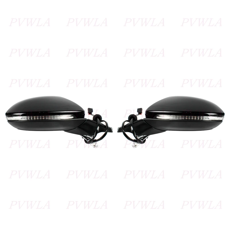 6Pin Rear Mirror Assembly For VW Golf 7 7.5 2013 2014 2015 2016 2017 2018 2019 2020 Heat Power Adjust Side Mirror
