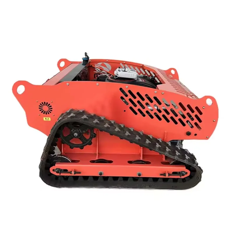Customized Crawler Self propelled Remote Control Lawn Mower Suitable For Home Garden Landscaping And Farm Use